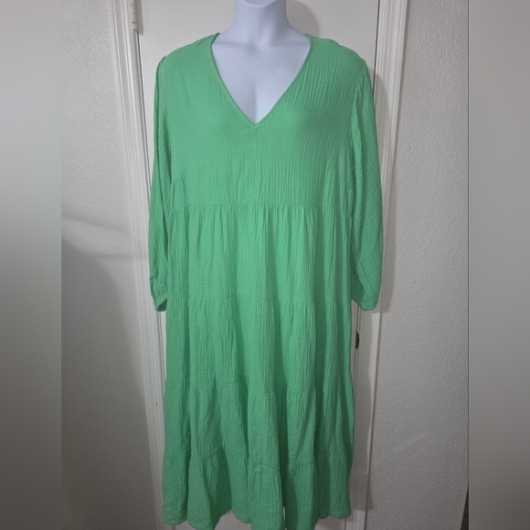 Universal Thread Green Maxi Dress - Picture 1 of 5